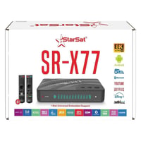 ستارسات SR-X77 • 8K • أندرويد ستلايت