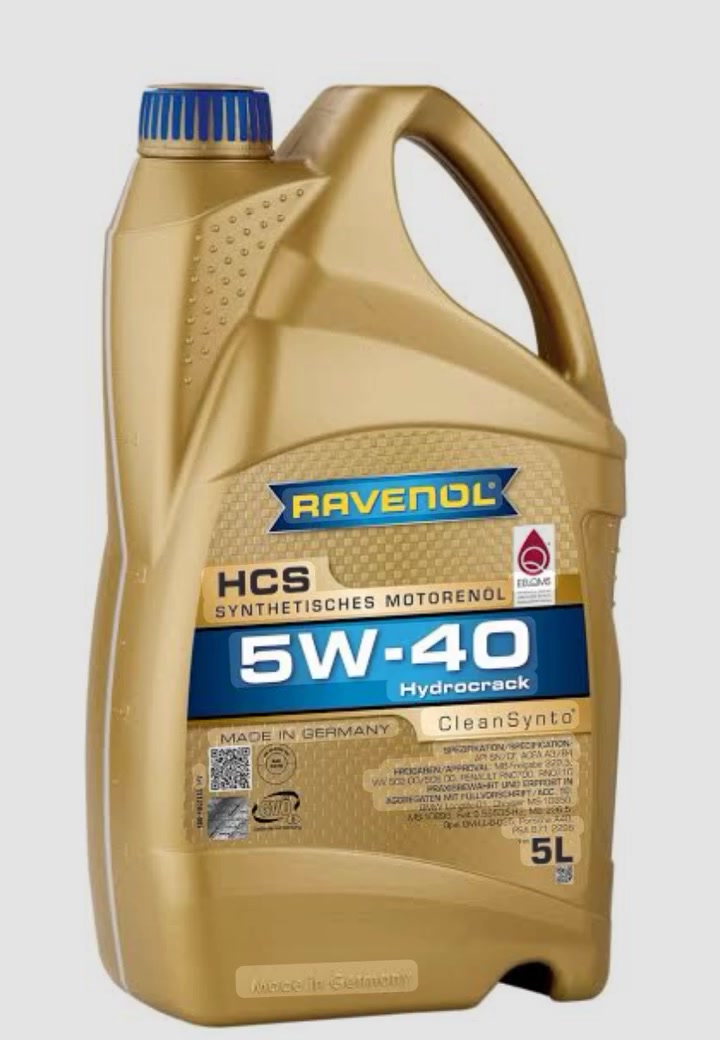 هو زيت المحرك التخليقي رافينول (RAVENOL) من طراز HCS بلزوجة 5W-40 وحجم 5 لتر.نوع الزيت: زيت محرك تخليقي (Synthetic) مصمم لتقليل الاحتكاك والتآكل واستهلاك الوقود.اللزوجة: SAE 5W-40، مما يوفر أداءً مناسباً في درجات الحرارة المختلفة.المواصفات: يتوافق مع مواصفات API SN/CF ومعايير ACEA A3/B4.التطبيق: مناسب لمحركات البنزين والديزل، بما في ذلك المحركات المزودة بشواحن توربينية ومحولات حفازة.

العنوان:واسط قضاء النعمانيه خلف كراج قرب قصر ابو عضيم 💜💜


**إذا كنت صاحب هذا الإعلان وتريد حذفه لأي سبب، رجاءا أرسل رسالة إلى الدعم الفني**
