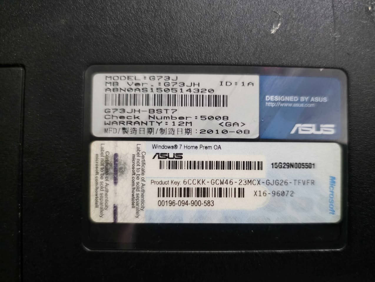 لابتوب اسوس جميع المواصفات بالصور السعر ١٥٠ الف البطارية والسيدي منتهية.  اذا تريد وية البطارية ب ١٧٥ الف دبل  هارد ssd ١٢٨ كيكا وهارد ٦٠٠ كيكا عادي شاشة ١٧.٣ كبيرة  دبل فان و كارت شاشة خارجي ١ كيكا ATI 5800 ورام ٨ كيكا وتكدر تسوي ١٦ معالج i7 جيل الاول او الثاني  الابتوب شغالة كاملة بيه شخوط و كم كسر موضحات بالصور  جوه الكيبورد  والسيدي درايف عاطل يتصلح ب ٢٠ الف الي يريد . مبدل اله معجون بالجديد للمعالج وكارت الشاشة. الشاشة  حجمة كبير وثقيلة تنفعة مكتبية للشغل المكتبي وندوس ١١ اصلي مفعل .  المواصفات بالصور ولابتوب كامل شغال بدون اي مشاكل بغداد, العراق


**إذا كنت صاحب هذا الإعلان وتريد حذفه لأي سبب، رجاءا أرسل رسالة إلى الدعم الفني**