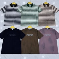 ملابس رجالية • بولو مخطط • ماركة Raven