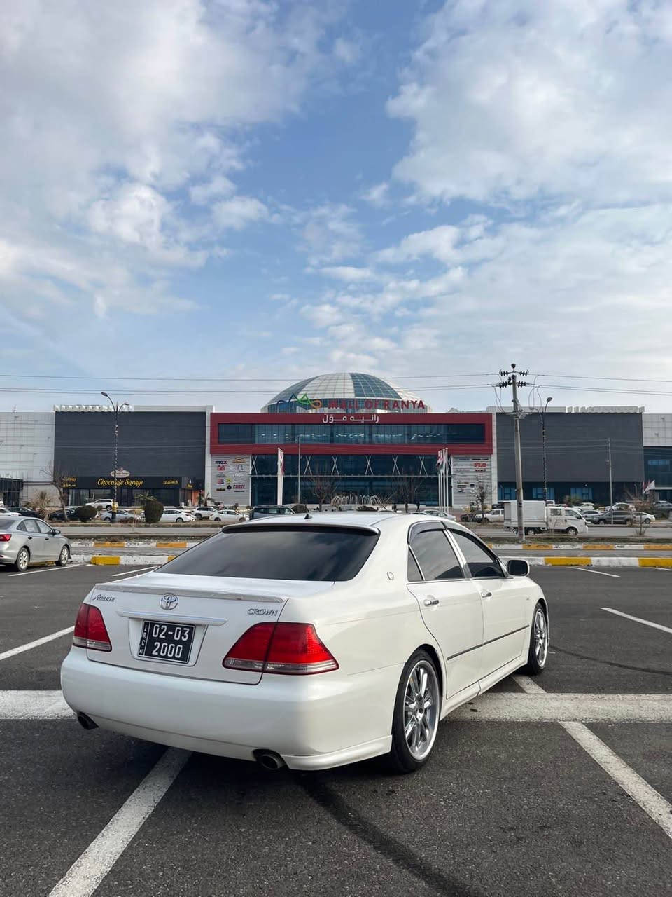 شاهینە 182 2005 
‎ مواسەفات ٣ دوگمەی ناورەشی فۆرمیکا ڕەش سوکان لیگزز سەیارەکە کامل مەسرەفە سەقفی وەکو شوشە نەبو نەتەوی دووڕەنگی نیە سەیارەکە براوەیە مالی دۆستە بەس بریکی نەبەستراوە 182 گەورە بە گەورەیە بی داعم و لیدراوە کەڤەر گۆراو بە شەرت خایس بە شەرت سەیارەکە نمونەیە لە جوانی تازە داخلە چوار تایەو ویلی سپۆرتی دووسایزی تازە بۆ بەستراوە 
شوین ڕانیە *********** رانية, السليمانية
