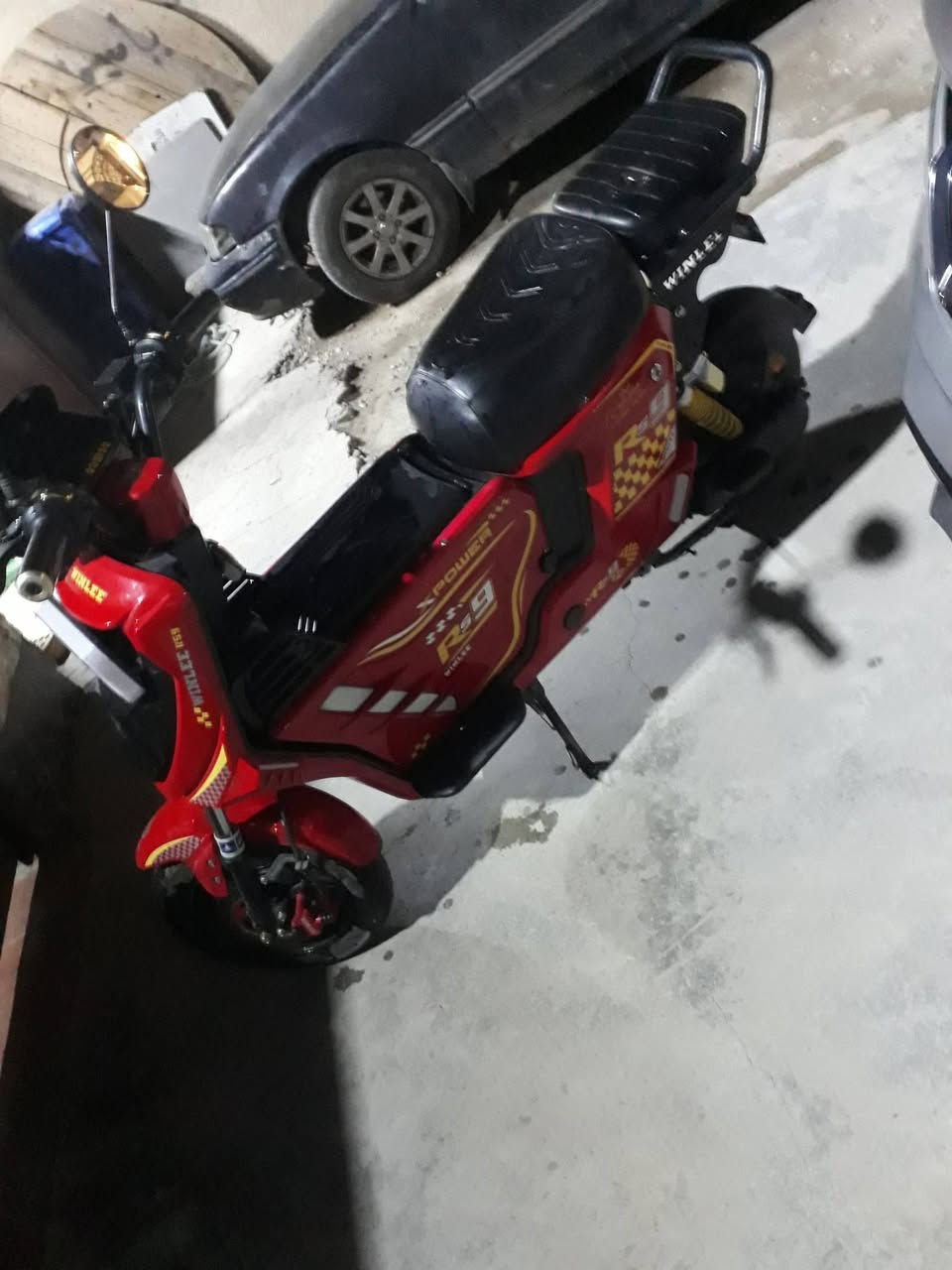 السلام عليكم دراجة شحن للبيع RS9 موديل ٢٠٢٦
خمس بطاريات كبار دراجه نضيفه  

موقعي بغداد حي الجهاد مقابيل شقق حي السلام
 للاستفسار عله هذا الرقم ***********

واتساب
السعر ٤٥٠ وللشراي بيه مجال
