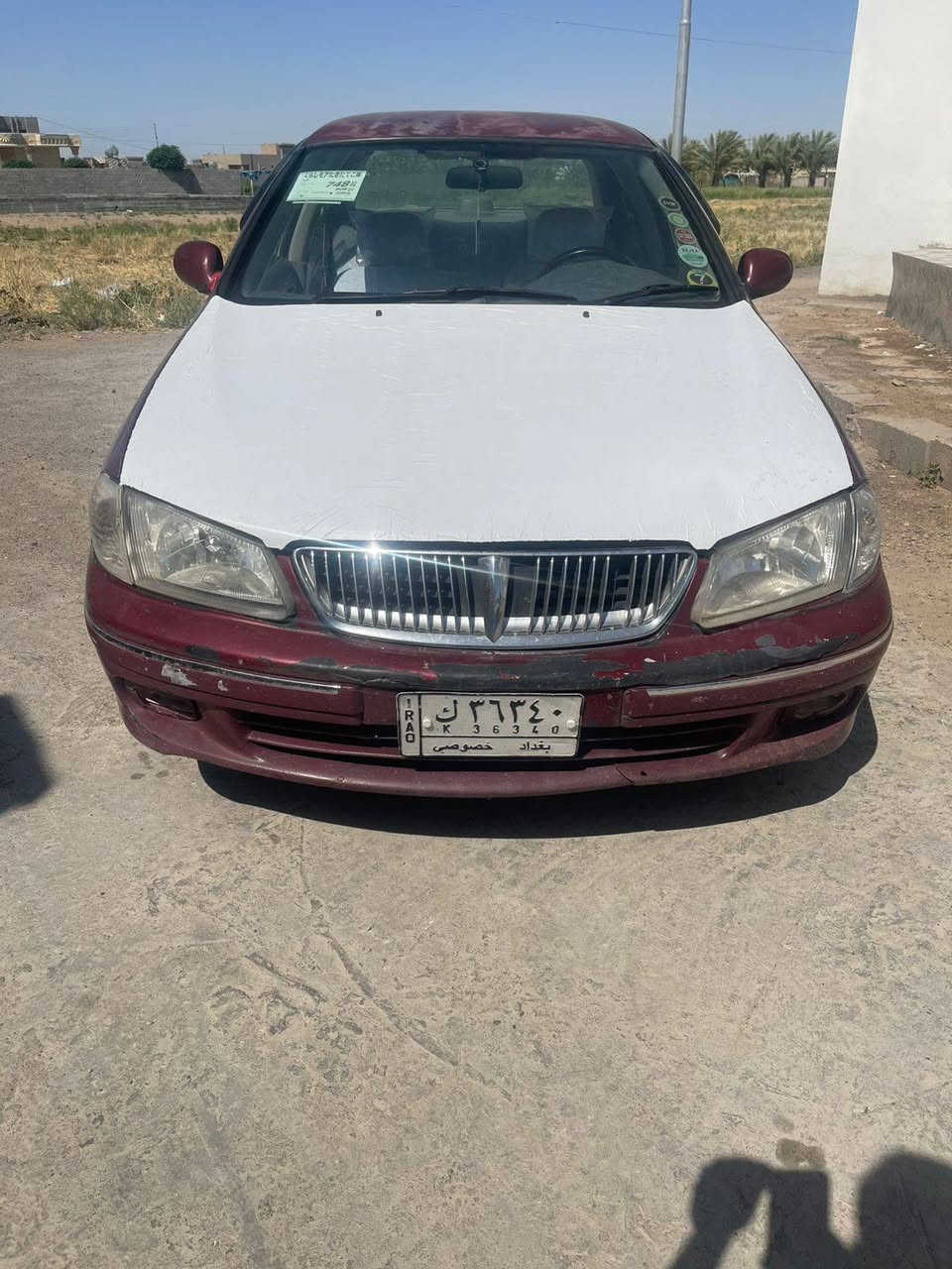 سني البيع موديل ٢٠٠١ كير اتو محرك اسود سيارة جاهزه صبغ حزام عنوان الرمادي سعر ٦٠ بيه مجال***********
