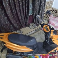 دراجه سكنس موديل 22 كهربيات تواير كامله على اخر حبيه محرك نضيف  ماذب ع...