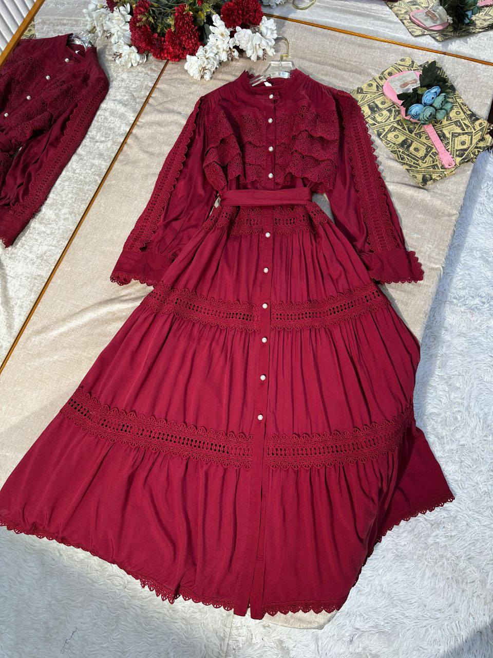 ❤️ ﷽

الكولكشن الرمضاني يبدأ من هنا 💐 

ووصل الجمال وترند الموسم😍❤️

فستان طول كامل 
خامة كشمير مغربي مبطن 

قياس   38 40 42 44 46 48

السعر 36 إلف


**إذا كنت صاحب هذا الإعلان وتريد حذفه لأي سبب، رجاءا أرسل رسالة إلى الدعم الفني**