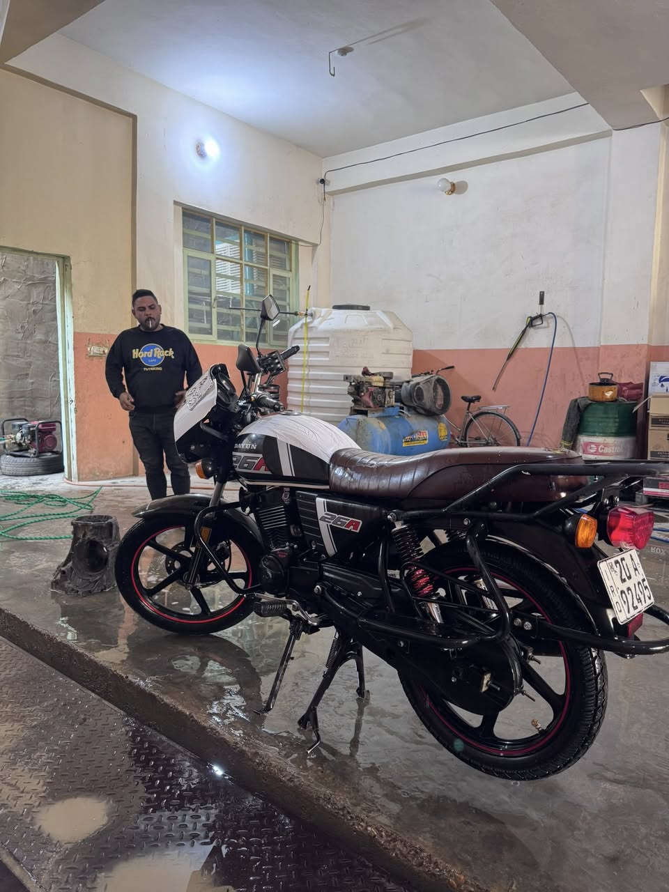 التفاصليل كاملة مكتوبة اقراهة يلا تخابرني
دايوان 2023 مرقمة لوحة وسنوية ديالى تحويل ثاني يوم الدراجة كفاله عامة من كلشي السعر ١٩٥٠  مكاني ديالى بعقوبة شارع جرف الملح شراي اتصل ممتواجد خاص ***********
