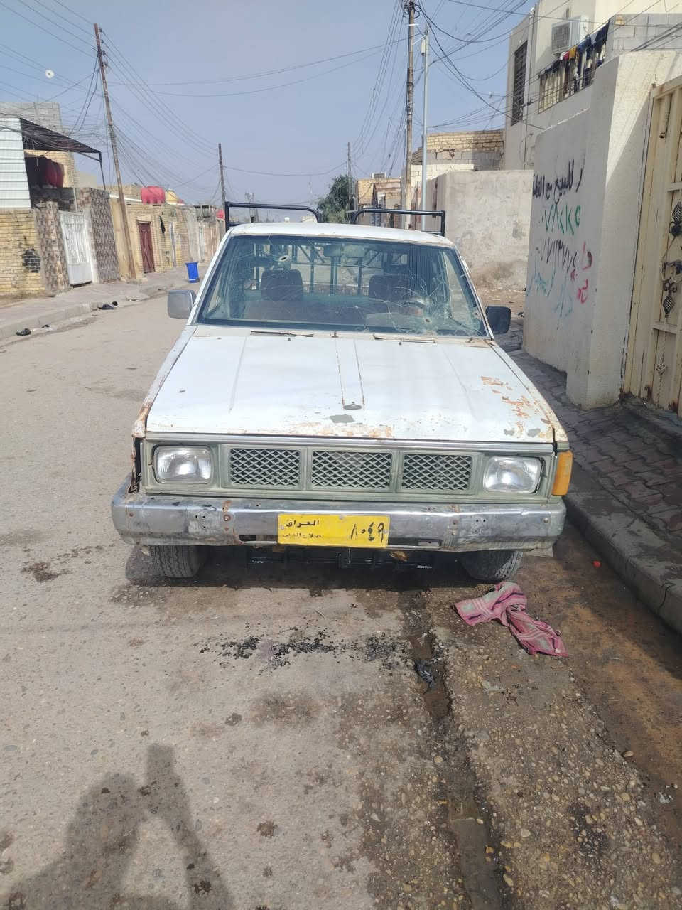 سياره للبيع بيكم نوع نيسان رقم صلاح الدين تك قماره ***********
