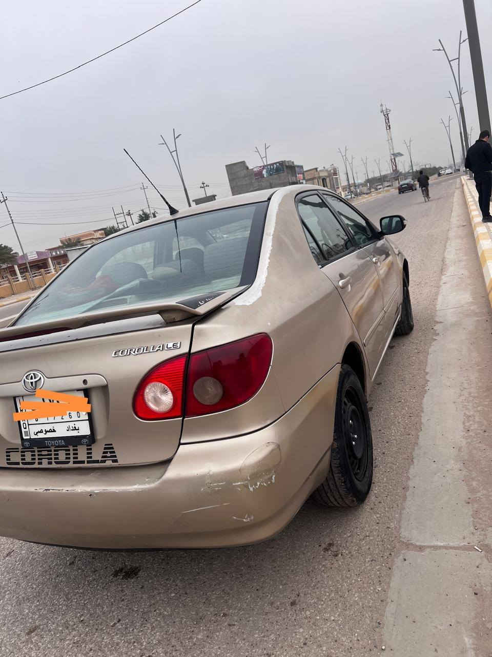 كورلا نحله ٢٠٠٨ بغداد
فقط جاملغ الأمامي من امريكا بدون دواخل فقط جاملغ

ايرباكات سليمه

مصبوغه حزام للجماليه وحاليا بيه جراد

تبريد شغال

كهربائيات كله شغاله على وضع الشركه

أعلى مواصفات بالنحله مثبت سرعه دشبول ليزري

ماشيه ٢٧٢ الف

السعر ٨٥
بأسمي شرط تحويل ثاني يوم 

المكان الفلوجة/// ممتواجد على الفيس

***********
