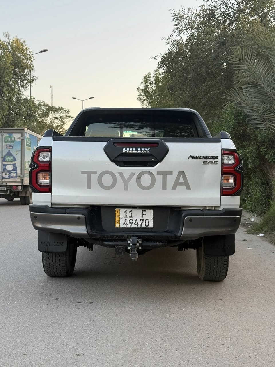 للبيع تويوتا هايلوكس  ادفنجر موديل 2024 
محر6 سلندر 
رقم بغداد تحويل مباشر سنوية 
هزه معابره السنه 
ماشي 45الف فقط
بيها كامرات 360 درجه 
اشارة بالمري كير أوتوماتيك 

سيارة حلوة ونظيفة 
بيها ضربه السونال بالمنشور 
سعرها 347$
مكان الزعفرانيه 

***********
***********
