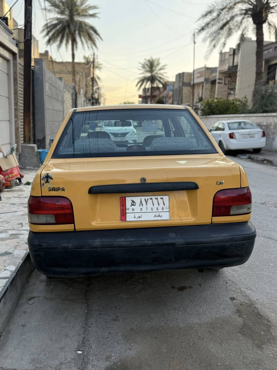 السلام عليكم سايبا 2017
سيارة نضيفه كير مكينه كشر عارضها 36 بيها مجال قليل للشراي للاتصال على الرقم ***********
مكاني بغداد البلديات
