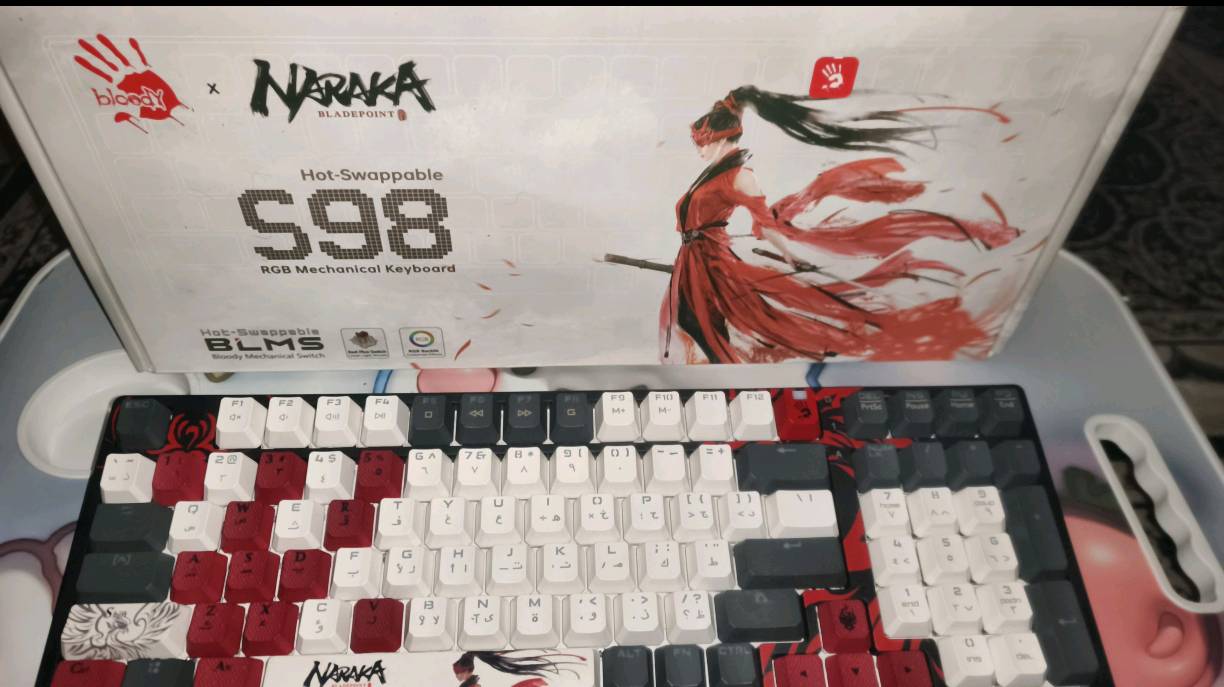 🔥⌨️ كيبورد S98 ميكانيكي أصلي – عرض ما يتفوّت! ⌨️🔥
إذا تريد كيبورد جيمينگ مرتب، سريع وشكله فخم
هذا S98 RGB Mechanical Keyboard هو الحل 💪
✨ المواصفات:
مفاتيح ميكانيكية Hot-Swappable
🟥 سويتش أحمر (Red Switch) – ضغط ناعم وسريع، مثالي للجيمينگ
إضاءة RGB قوية
مناسب للألعاب والكتابة
تصميم NARAKA × Bloody يجنّن
متين ويعيش وياك سنين
💰 السعر عدنه: 50,000 دينار فقط
❗ ينباع بالسوك وباغلب المحلات: 65,000 – 70,000 دينار
⚠️ تنبيه للجيمرز:
أول ما تلعب عليه تحس بالفرق…
سرعة أعلى ✖️ أخطاء أقل ✖️ تحكم أقوى 🎯
👊 كيبورد يخليك تسبق الخصم بثانية
والثانية بالجيمينگ تعني الفوز 💥
🔥 السعر هذا لفترة محدودة
وبعدها يرجع لسعر السوق
👉 إذا ناوي تطور لعبك، لا تتردد
هذا الاختيار الصح 🎮
🚚 متوفر توصيل لجميع محافظات العراق