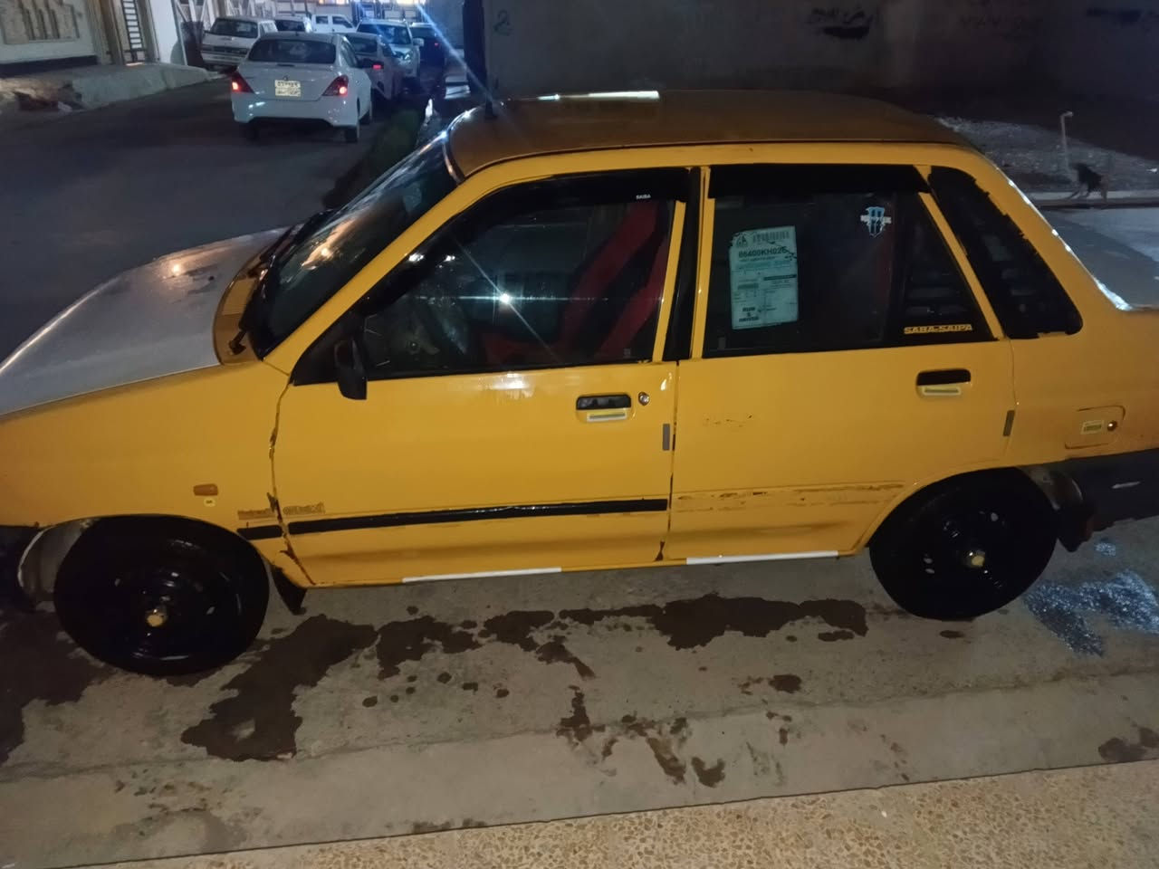 سلام عليكم سايبا موديل11 محرك بي رخاوه ونفخ كير شرط عليها هيه450غرمات صفر كاربون موجود باتري جديد تايات امامي جديد تبريد شغال يعوزو غاز فقط السعر 18و بي مجال العنوان موصل حي سومر ***********
