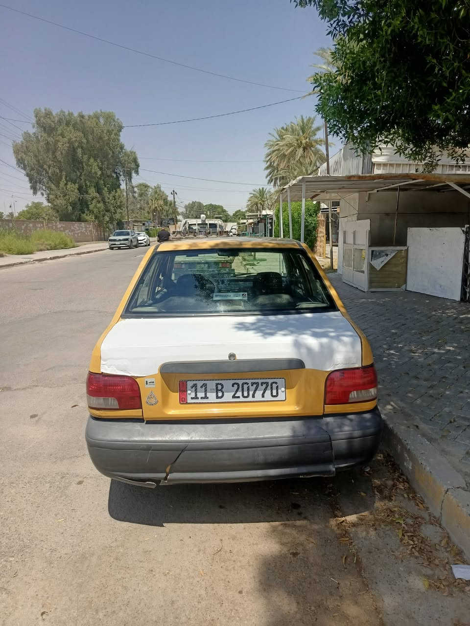 سلام عليكم
سايبه 2011 
مكفوله مكينه كيرر
اوشواصيي سياره خير من الله 
تخم تاير جديد جامه جديد 
كلاج عينه وصنيه جديد 
السعر  18ورقه قفل عليهاا غرامه 200 ينزل من السعر 
  مكاني بغداد الكاضميه 
رقمي *********** سياره بسمي
