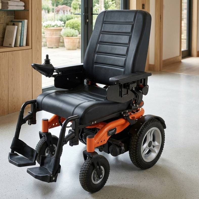 السلام عليكم ورحمة الله وبركاته
للبيع كرسي متحرك كهربائي EnjoyCare أصلي (Heavy Duty)
الحالة: جديد نهائياً، لم يُستخدم أبدًا، بحالة الوكالة.
الماركة: EnjoyCare.
النوع: كرسي كهربائي للمهام الشاقة والطرق الوعرة (Heavy Duty).
المحركات: محركان قويان يوفران أداءً ممتازًا وثباتًا عاليًا.
التحكم: عصا تحكم (Joystick) سهلة الاستخدام مع التحكم بالسرعة.
البطارية: 24V 12Ah بكامل كفاءتها.
الملحقات: الشاحن الأصلي وكامل الملحقات.
المميزات: هيكل قوي جداً مع نظام تعليق (مساعدات) لراحة أكبر على مختلف الطرق، وعجلات كبيرة وثبات ممتاز.
📍 الموقع: بغداد.
📞 للتواصل:
واتساب أو اتصال: ***********
أو مراسلة على الخاص.
