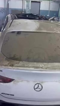 عندي هاي مارسيدس gle53 amg coupe سيارة ابيعها على حادثها. ردت اصلحها و...