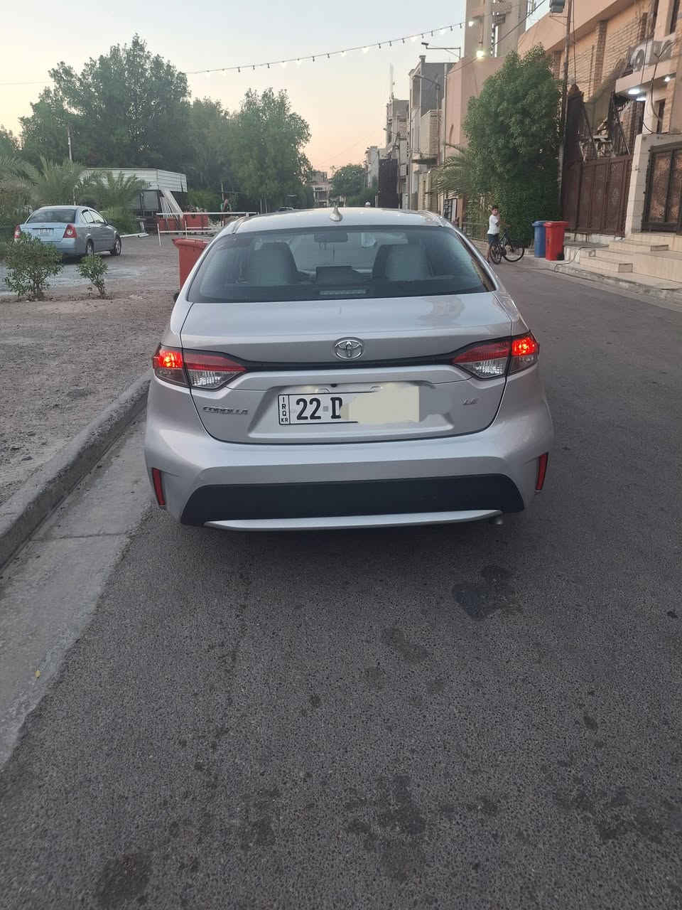للبيع 
كورلا  وارد امريكي موديل 2021  

رقم اربيل هزه ورقم وسنويه جديد 

ضرر موضح بالصور 

. مواصفات LE معروفه بانزين فقط 

جاهزه ونظيفه داخل وخارج   (  سعر  132 ) 

مكان السياره  بغداد  الكرخ  ***********
