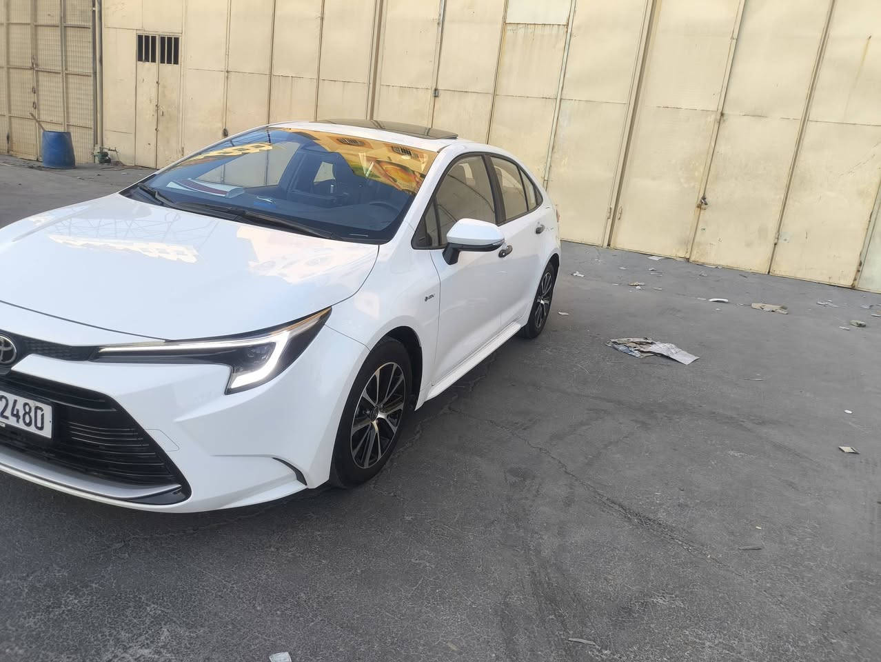 سلام عليكم كورلا موديل 25 شكل الأمريكي
السياره بعدها زيرو ماشيه 9 الف مكفوله من الشخط والرصعه 
السعر 157 وبيها مجال بسيط ***********
