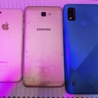 أيفون 7 + J7+ Zte كلهن 25 ألف قفل يحتاجن شاشات عائلات  07783745030