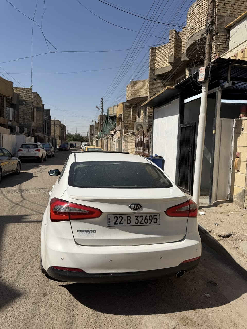 سلام عليكم سيراتو موديل 13شكل 14 خليجي سياره 1/1 مكينه 1600 دوش رقم اربيل جديد كل نقص مابيه تخم تاير وتبريد جديد
*نظام ترحيب عند لاقتراب
*بصمه تشغل بصمه ابواب بصمه صندوك
* كشن جلد+خزن ميموري+كهربائي+تدفه وتبريد
*فتحه سقف
*مرايه كهربائي شفط
*اشاير ب مري
*شفتات ستيرن
*شاشه+كامره
*حساس امامي+خلفي
*تبريد بيانو+قطعتين تبريد
*فول تحكم ستيرن جهتين
بعد بيه هواي موصفات سياره حلوه جديده 
بيه صبغ راسلني ادزلك صور سونار مكان سياره بغداد العبيدي 
سعر 95 وبيه مجال 
***********
