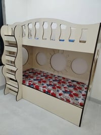 سرير أطفال طابقين • بدون دوشك • كركوك