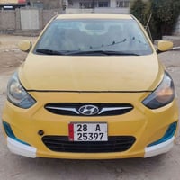 اكسنت موديل 2012 وارد خليجي مكينه وكير وحداديه وتخم تاير  وتبريد وكهرب...