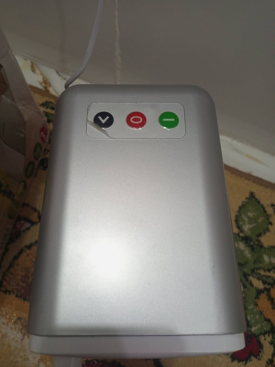 ‏السلام عليكم مثرامة ماركة  سلفر كرست جديدة شغاله صناعة المانيه بدون ملحقات فقط الجهاز الكهربائي (الماطور)  سعر ٢٠الف اومتوفر توصيل جميع المحافظات ٣،٠٠٠
‏


**إذا كنت صاحب هذا الإعلان وتريد حذفه لأي سبب، رجاءا أرسل رسالة إلى الدعم الفني**