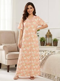 دشداشة فانيلا • L XL XXL • قياس ناعم