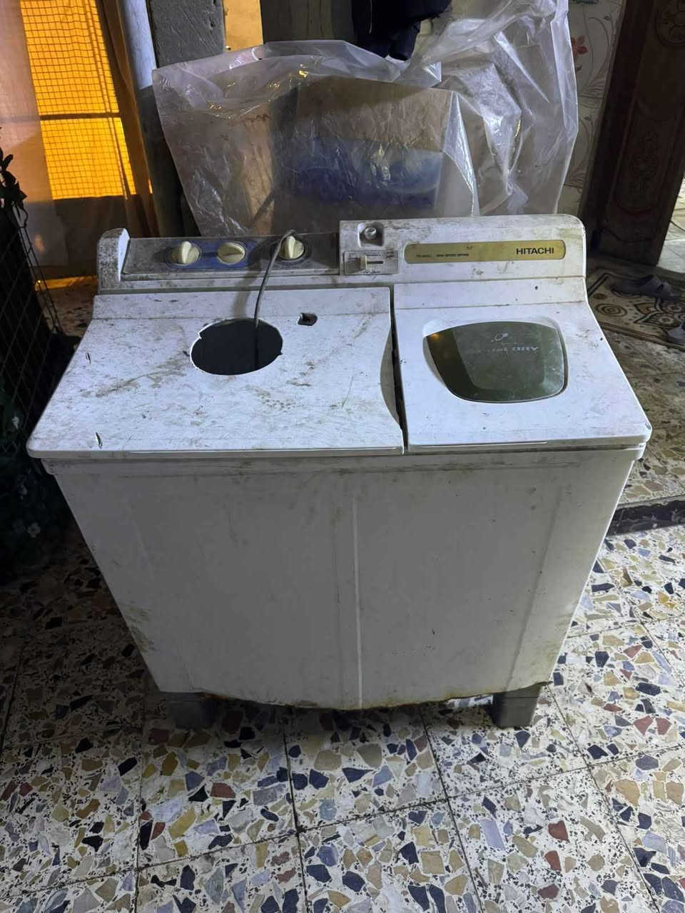 ‎جرباية نفر واحد مفصول الحيم من صفحة وحدة مع غسالة ملابس بس التجفيف عاطل‎ البصرة, العراق


**إذا كنت صاحب هذا الإعلان وتريد حذفه لأي سبب، رجاءا أرسل رسالة إلى الدعم الفني**