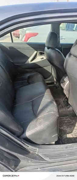 كامري 2008le ويل ١٧فتحة داخل اسود الضرر جنطة عليها ادامة كاملة تخم تاير باتري صدر تبريد شلع بدلته كلفني ٩٠٠كله اصلي مدوشمة وشاشة وبدلت دهن كير وفلتر وهاي تقريبا كل موصفاتها  مكاني الغزالية شارع مدير الامن السعر ٨٥ ورقة وبيها مجال بسيط ***********متواجد من ١٠الصبح الى ١٠بالليل اوالتواصل بالماسنجر
