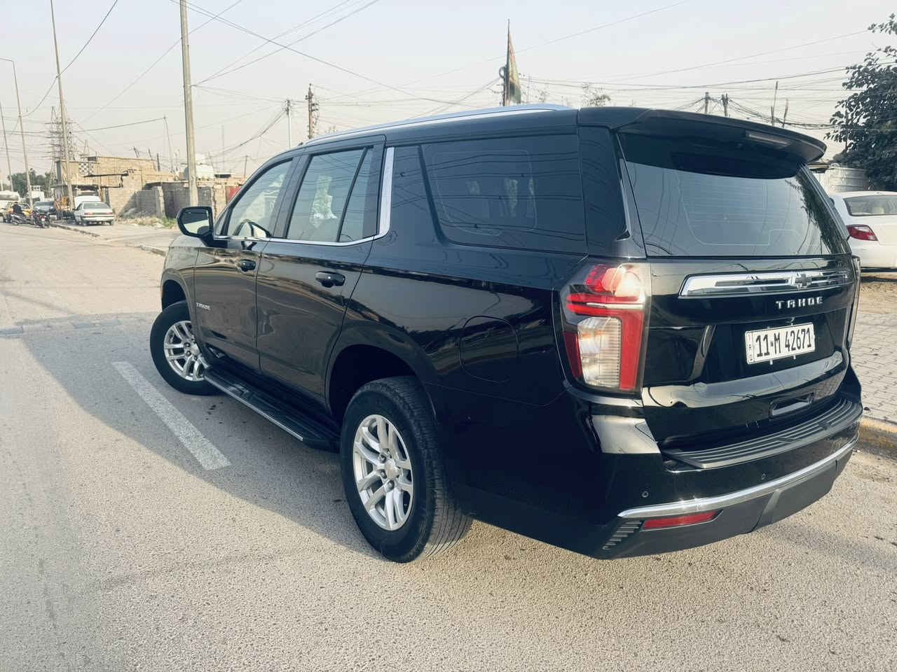 تاهو خليجي 2023
فئة LS
ماشية 42ميل 
عليهة PPf
مكفولة كفالة عامة 
(السعر )44ونص    4شدات 45ورقة  
العنوان الغزالية 
رقم الهاتف ***********
