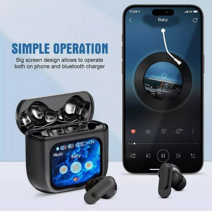 💥 #سماعات SE60 TWS اللاسلكية

#بسعر 30 الف.

* شاشة لمس LCD ذكية: شاشة ملونة بحجم 1.47 بوصة لعرض حالة البطارية والتحكم بسهولة.

* احدث إصدار بلوتوث 5.4، لضمان اتصال مستقر وسريع، يغطي مساحة 15 متر.

* ميزة العثور على السماعات عند فقدانها: تساعدك في تحديد موقع السماعات في حال فقدانها.

* التقاط الصور عبر علبة الشحن: تتيح لك علبة الشحن التحكم في كاميرا هاتفك والتقاط الصور عن بُعد 

* خاصية إلغاء الضوضاء النشط (ANC) وENC: لتجربة استماع ومكالمات نقية وخالية من التشويش.

* تصميم رياضي مريح: مصنوع من مواد ABS+PC، يضمن ثباتًا وراحة أثناء التمارين والنشاطات اليومية.

* تحكم باللمس: لإدارة الموسيقى والمكالمات بسهولة عبر لمسات بسيطة.

* دعم لأنظمة التشغيل المتعددة: متوافق مع أنظمة iOS، Android، وWindows.


**إذا كنت صاحب هذا الإعلان وتريد حذفه لأي سبب، رجاءا أرسل رسالة إلى الدعم الفني**