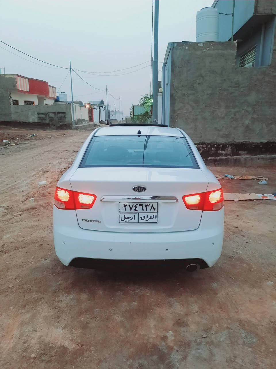 السلام عليكم  سياره سيراتو 2013 مكفوله كفاله عامه رقم اربيل فول مواصفات سياره جديده احلى من الصور سياره ما متعوبه السعر 108 ةبيه مجال بسيط وللاستفسار الاتصال على الرقم التالي *********** واتساب  مكان
النجف الاشرف ناحية الحيره
