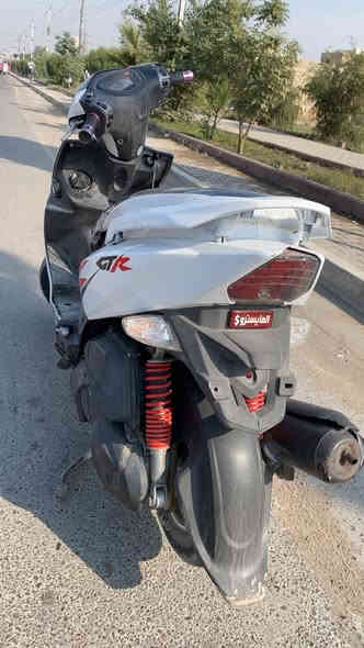 سلام عليكم دراجة GTR  2013 للبيع دراجة جديدة ونضيفة كفرات بلادية مكينة مكفولة وناعمة . تايرات كهربائيات دوشمة بريكات سلف نوزل فيت بم كلة جديد لايت زنون شلعة معدل فول نكرة سلف الدراجة كاملة مكملة
اكفلها من السرقة او غير شيء 
مكاني بغداد الشعلة جكوك سعرها 750 وبيها مجال للشراي متواجد خاص و*********** غير متواجد واتس آب

