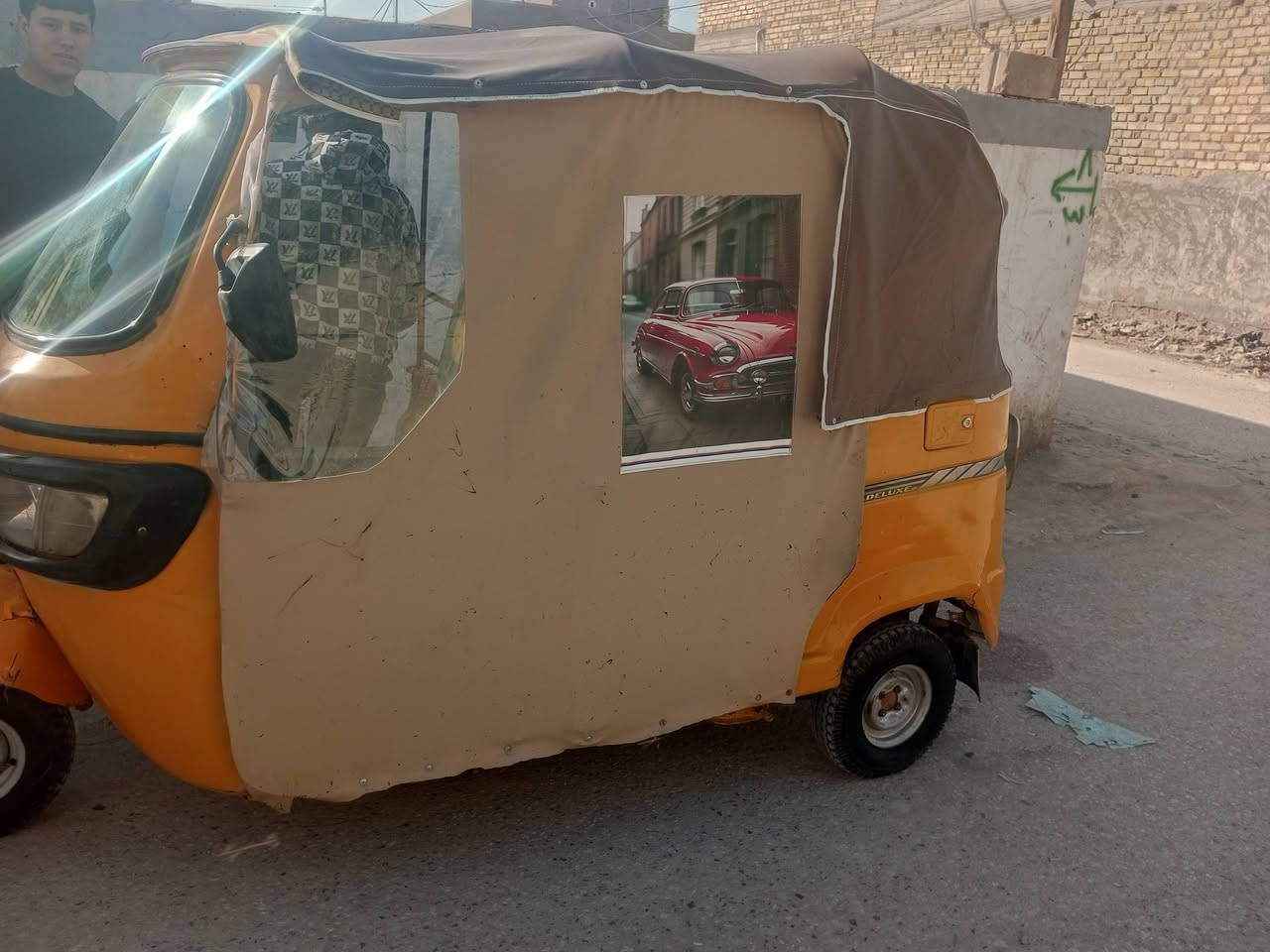 سلام عليكم تكتك TVS مديل 19اوراق اصوليه محرك 21  
تكتك جهزه مال شغل السعر خاص شراي يتصل ***********
