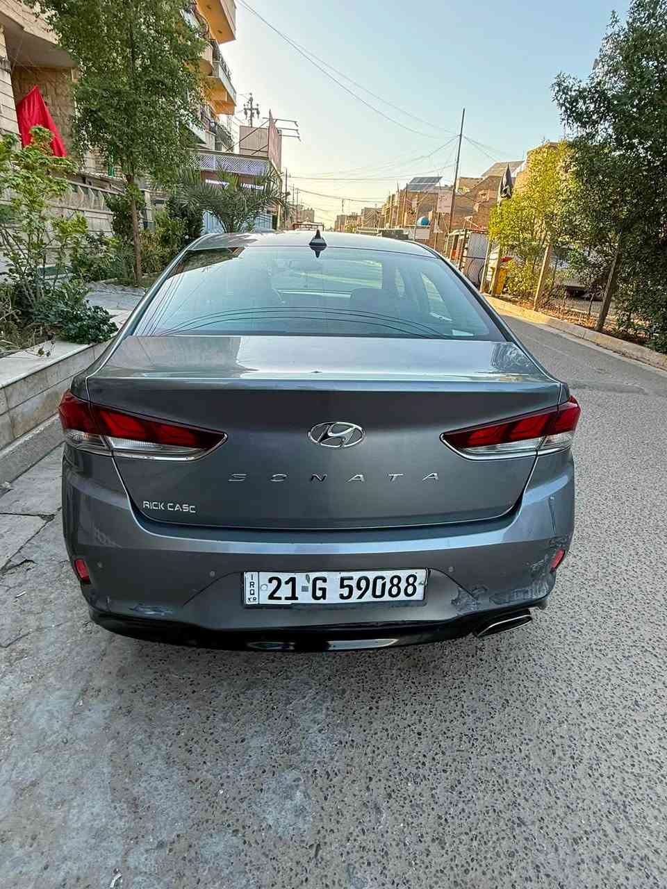 السلام عليكم سوناتا للبيع 2018 وارد امريكي        بدون حادث  محرك 2400gDI محرك بي تنقيص قليل جدا ماشيه 91mi حادث داخل العراق موضح في الصور  وسونار موجود  مكاني بغداد البلديات السعر 113وبيهه مجال (يوجد طلقة في القماره)
رقم سليمانيه باسمي 
للاستفسار ***********
