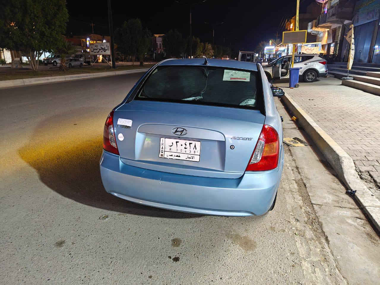 السلام عليكم شباب اكسنت خليجي موديل 2007 مكفوله من الضربه بيه مكانت رشات صبغ فقط بدون معجون السياره جديده بمعنى الكلمه وجاهزه مكينه وكير وصدر وتبريد وتخم تاير وكلشي اكو بالسوك السياره حيل نضيفه ومتعوب عليه وشرط تاخذه تسوي عقد مروري يعني التحويل السعر 85بيه مجال قليل لان السياره كلش نضيفه ومتعوب عليه ***********
