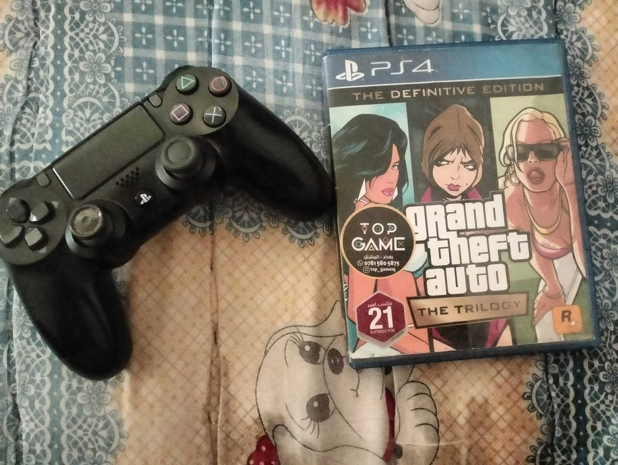 جوستك اصلية مال بلي طك كرتون اصلية مو كوبي ولابالة ولاتجاري وياها قرص gta الاجزاء الثلاث 

قيم بما يرضي الله واخذ


**إذا كنت صاحب هذا الإعلان وتريد حذفه لأي سبب، رجاءا أرسل رسالة إلى الدعم الفني**