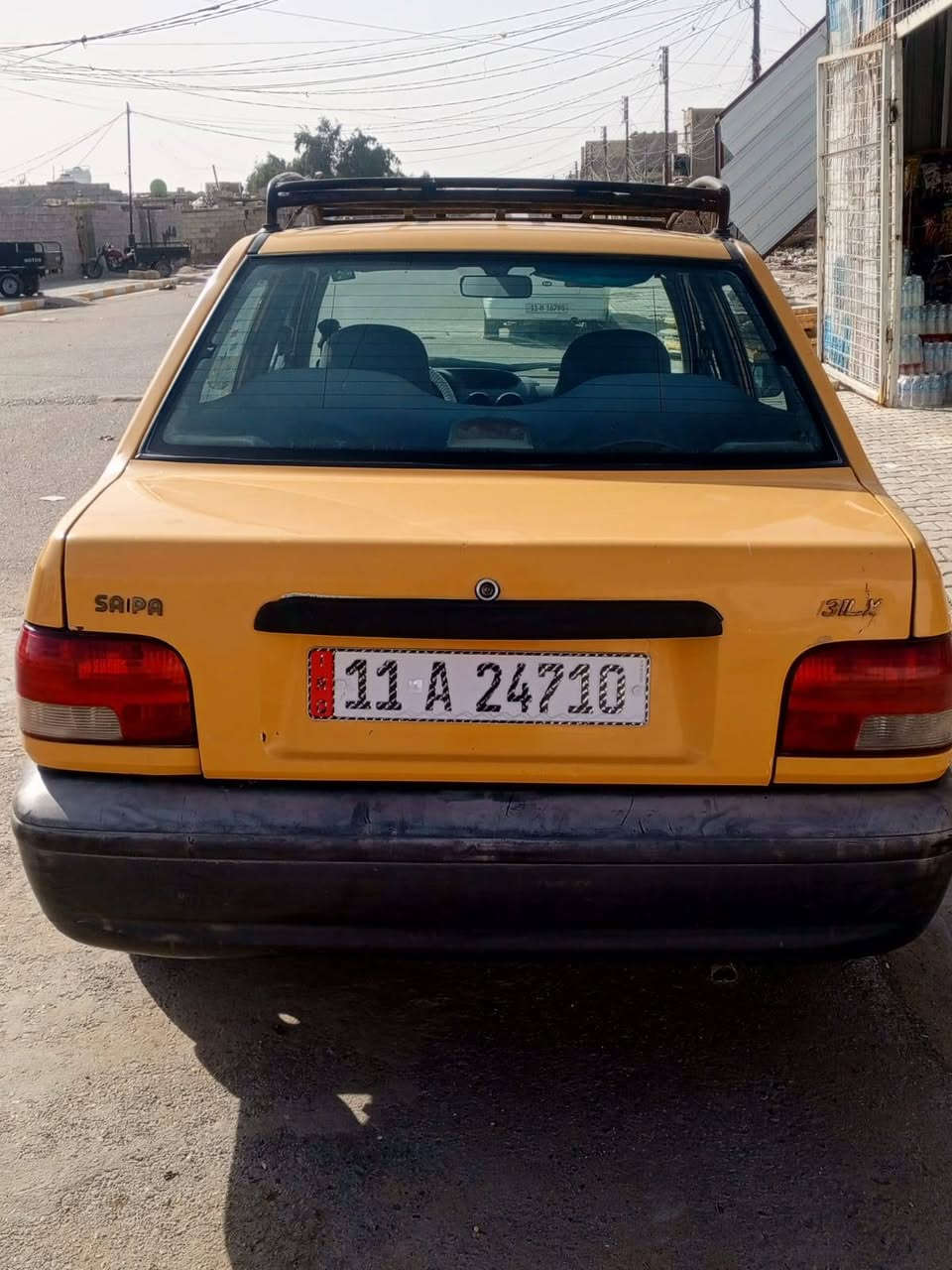 سلام عليكم سايبه موديل 15 بلاديه بس بنيد مبدل طار على جامه وبدلته كير مكينه بل كارتون جداديه جديده رقم نكليزي مصفره هيه وغرامات شواصي نضيفه لا فطر ولا طك تبريد ميشتغل ماعرف شبي بسمي سعر 32 وبيه مجال مكان بغداد الحسينيه الراشديه رقم ***********
