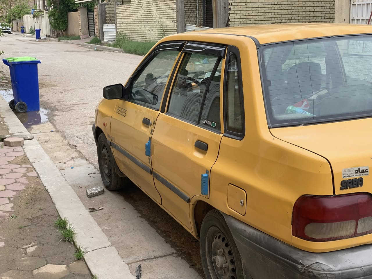 السلام عليكم 
سايبا 2011
مصفره هيه غرامه 
صواصي مكفولات كفاله عام عله وضع شركه 
تخم تاير 
السعر ٢٦ بيه مجال حك جيتك 
*********** ❤️
