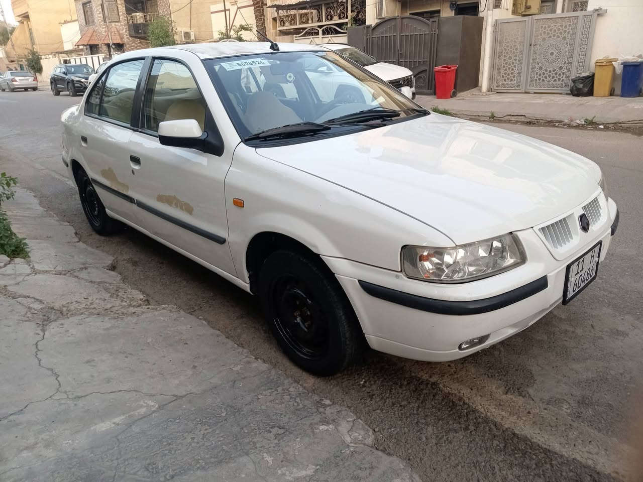 سمند مديل 2010مكفوله من الضربه القويه بيها طخات معجنه بدون صبغ كير محرك تبريد حداديه كلها جاهز السعر 45وبي مجال المكان بغداد ***********
