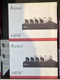 كت كاميرات للبيع اسوار 5 ميكا ايبي فول كلر 4 فلاشات مع جهاز NVR مبرمج ...