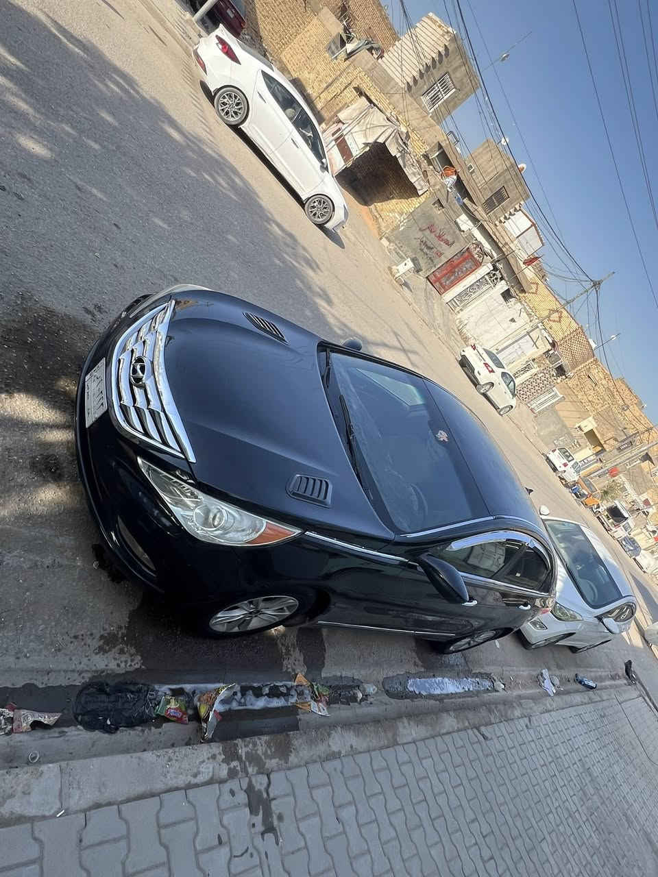 سوناتا مديل 2013 بيه بنيد مصبوغ بدون دوخل الباقي مكفوال مكينه 2400 جاهزة سياره/ رقم بغداد الماني/ مكاني نجف رقم الهاتف *********** اني مكلف بل نشره/
