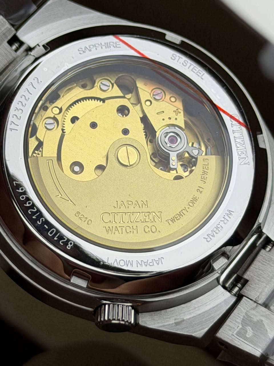 CITIZEN 
اصلي وكالة 
بدون مرفقات
ماكنة اوتماتيك كشف مختم Citizen 
نافذ شهري  
مينا مميزة تيفاني 
ارقام واميال لامينوس بالكامل 
ستانلس ستيل بالكامل 
جام زفير كرستال مقاومة للخدش 
مقاومة للماء 50 متر 
مختم بالقفل والظهر والزمبلك 

السعر مناسب جداً للمهتمين 🔥

JSJPkunYuGLiqyJdsV


**إذا كنت صاحب هذا الإعلان وتريد حذفه لأي سبب، رجاءا أرسل رسالة إلى الدعم الفني**