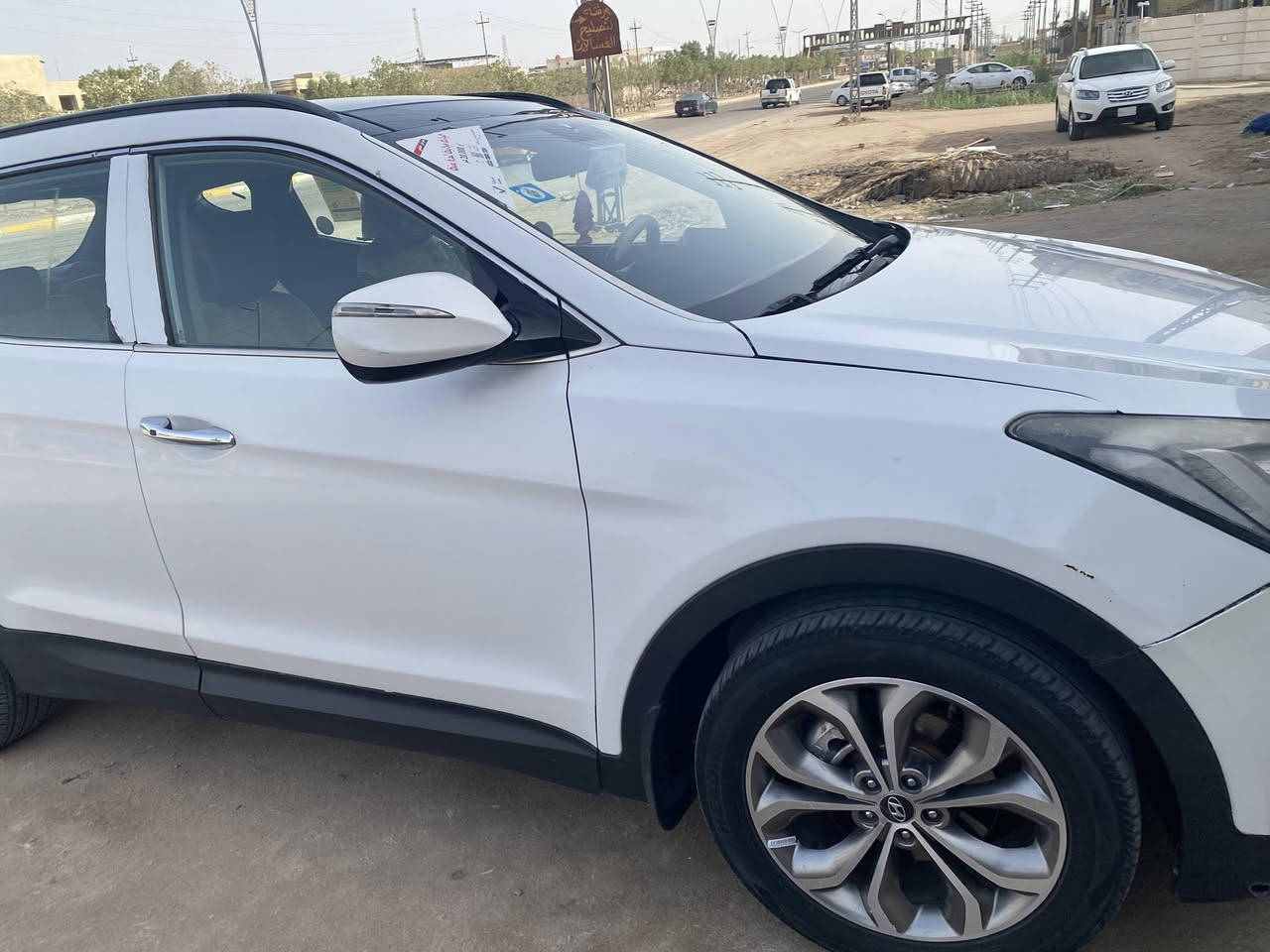 للبيع سنتافي خليجي 2014
🔹 محرك: V6 مفتوح 

✨ المواصفات: فول 1/1 
✅7 راكب 

✅3 قطع تبريد 

✅تحكم ستيرن

 ✅شاشة كبيره + بلوتوث + 

✅كاميرا خلفية + حساسات

‏✅USB + (تشغيل وربط بدون سلك)

✅ بصمه عدد2 ابواب وتشغيل 

✅بصمه

✅شاشه كبير

✅فتحه بنوراما  

تخم تاير 
حداديه جاهزه 

مكفوله من الصبغ والتبديل فقط بارد 

رقم جديد الدولي (بصره)بأسمي شخصيا 
فحص هزه سنويه كله جديد تريد تحويل ثاني يوم  

السعر 173 بيها مجال بسيط حق جيه🌹♥️
***********

‭0783 841 5562‬
