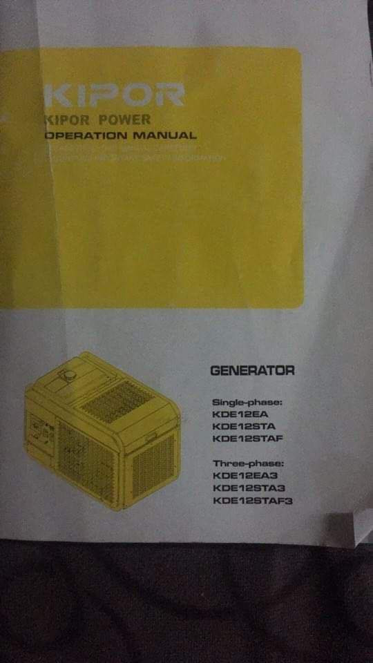 مولدة كيبور 
استخدام شهرين 
بستمين 
40 أمبير
***********
