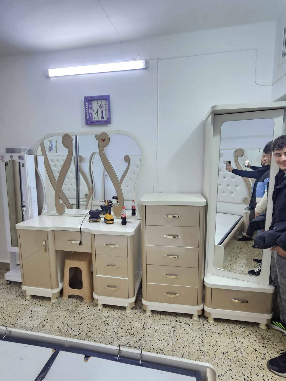 معرض عياض ويوسف غرفه نوم تركي تسع قطع سعره 700 الف ويا شد وين نقل نظافتها 100%》***********》***********》 كركوك, العراق
