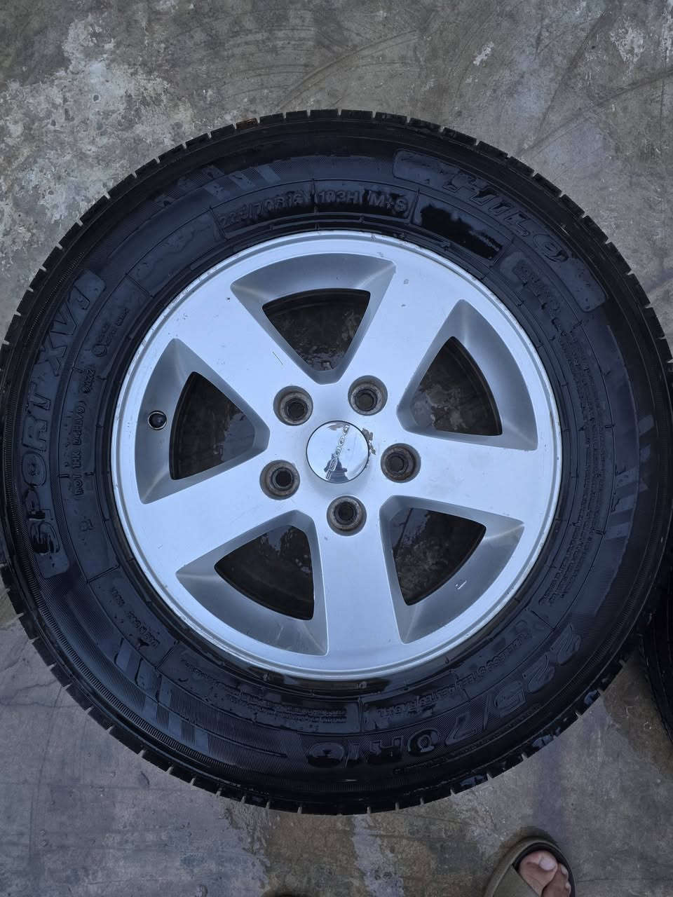 السلام عليكم
طخم ويل كب كامل حجمه 16 نظيف جدا السعر ٢٥٠ ألف دينار للاستفسار ***********
