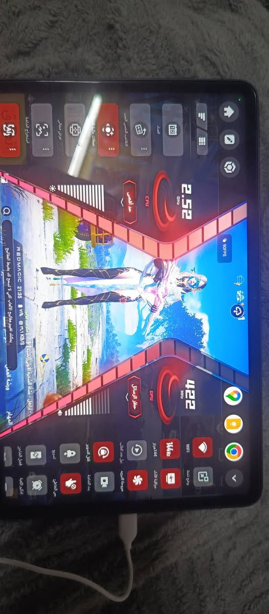 سلام عليكم 
ايباد ريد مجك نوفة للبيع 
لبطارية 10100
ذاكرة 256  ع 12
هيرتز 144 بوبجي 120
ستخدام اقل سنة نضافة 95
مكفول من صيانة كارتونة وشاحنة موجودات لصليات 
نفس ما موضح بل صور 
نجف مقابل قريت لغدير 
للتواصل خاص او وتساب 
***********
