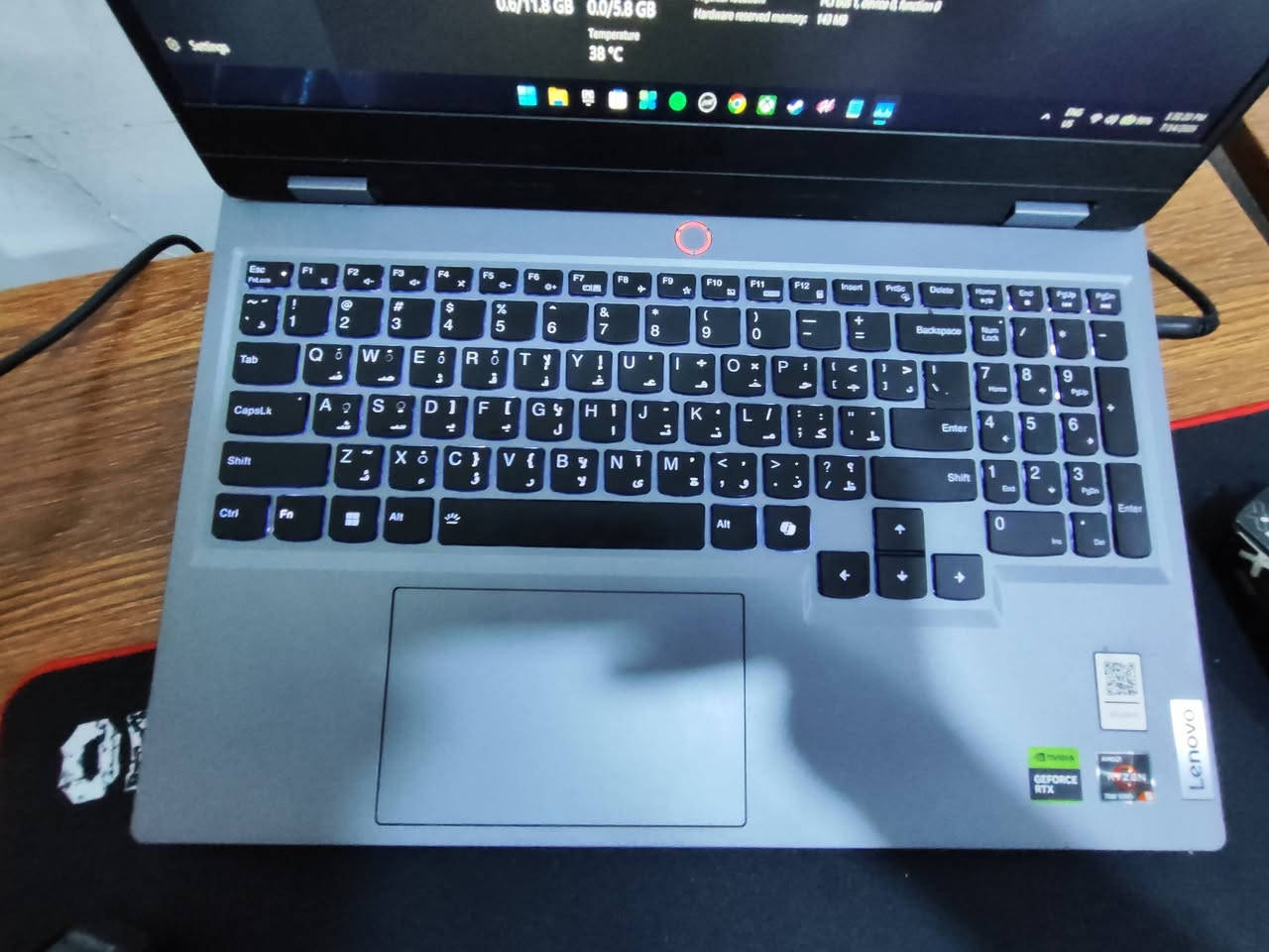 Lenovo Loq 
للبيع المواصفات:
CPU:Amd Ryzen 5 7235HS
GPU:NVDIA GeForce RTX 3060 6GB Laptop Gpu 
Memory(Ram):12 GB DDR5
STORAGE1: 512SSD NVME
STORAGE2:2 TERA SSD NVME
WIFI:MediaTek Wi-Fi 6 MT7921 Wireless LAN Card
المكان اربيل..
السعر خاص ...
للاستفسار:*********** او
*********** 
او المراسله على الخاص
