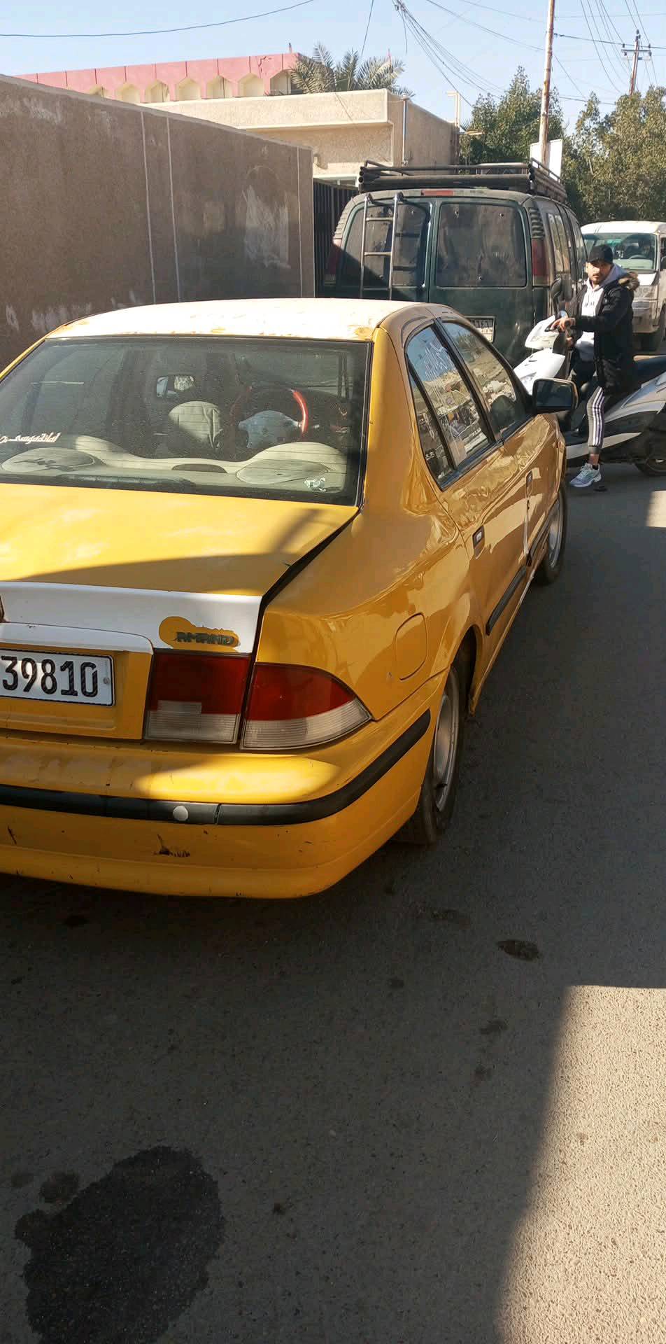 سمند 11 رقم بغداد جديد انكليزي نقصها صدر امامي وخلفي وعوزها شويه ترتيب السعر23 وبيها مجال بصيط مكاني الشعب حي الجزائر وهذا رقمي وبي واتساب ***********